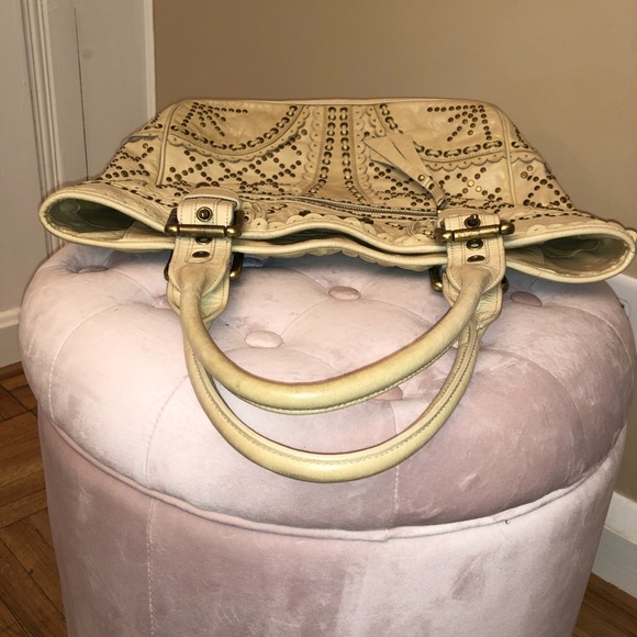 Isabella Fiore Stud Muffin Handbag - Picture 5 of 7